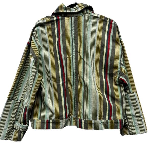 Free People We The Free Sally Canvas Jacket Coat Size XS - Picture 3 of 4